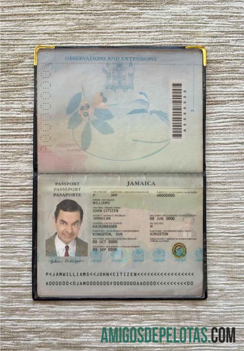 Visual fotográfico do Jamaica Pass exemplo real